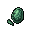 piece of scarab shell