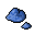 strange blue powder