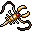 golden scorpion pendant