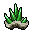 crystalline spikes